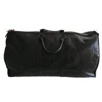 Louis Vuitton Keepall 55 Leather in Black