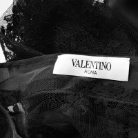 Valentino Garavani Robe en dentelle noire