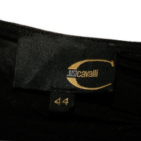 Just Cavalli Black Viscose Dress