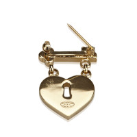 Chanel CC Herzschloss und Schlüsselbrosche
