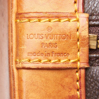 Louis Vuitton Alma PM32 in Tela in Marrone