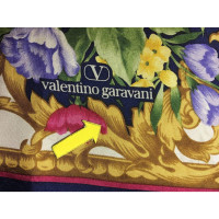 Valentino Garavani Sciarpa di seta con motivo floreale