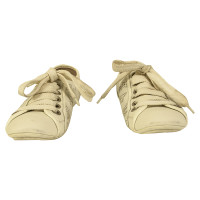 Louis Vuitton Trainers Leather in Cream