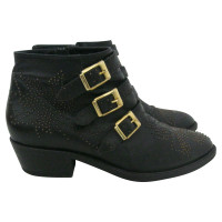 Strategia Ankle boots Leather in Black