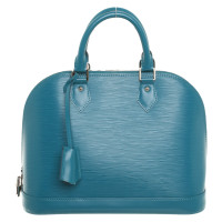 Louis Vuitton Alma Leather in Turquoise