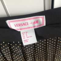 Versace For H&M Jupe en soie noire