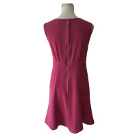 Louis Vuitton Kleid aus Seide in Fuchsia