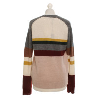 360 Sweater Kasjmier trui met strepen
