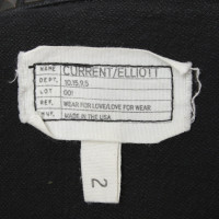 Current Elliott Denim jacket with studded trim