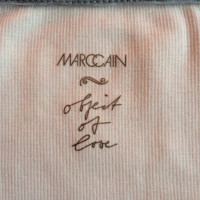 Marc Cain Shirt mit bestickter Netzfront