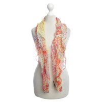 Ralph Lauren Ruffled silk scarf