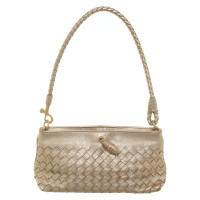 Bottega Veneta Goldfarbene Clutch