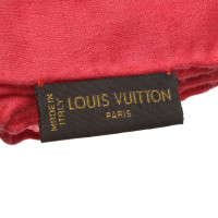 Louis Vuitton Korallroter scialle con tessuto