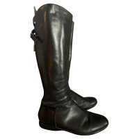 Alberto Guardiani Boots Leather in Black