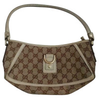 Gucci Clutch Canvas in Crème