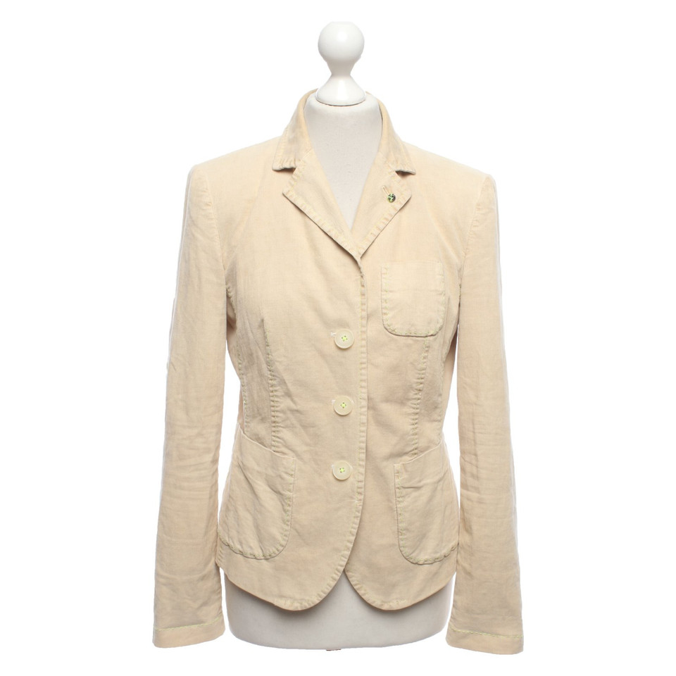 Blonde No8 Blazer in Cotone in Beige