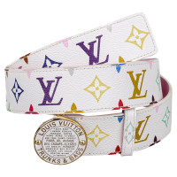 Louis Vuitton Riem Canvas in Wit