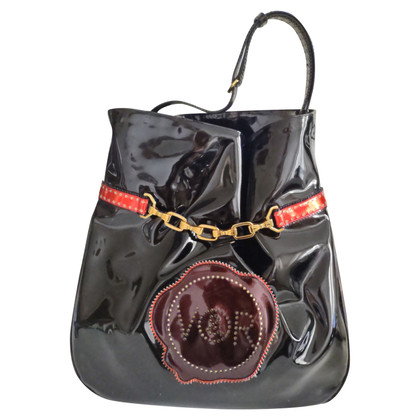 Viktor & Rolf Handbag Patent leather in Black