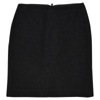 Marc Cain Gray Wool Skirt