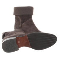 Loro Piana Ankle boots Suede in Taupe