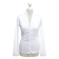 Armani Jeans Blouse met overhemd in wit