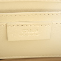 Chloé Umhängetasche aus Leder in Creme