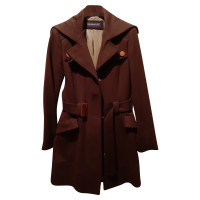 Trussardi Jacket/Coat in Brown
