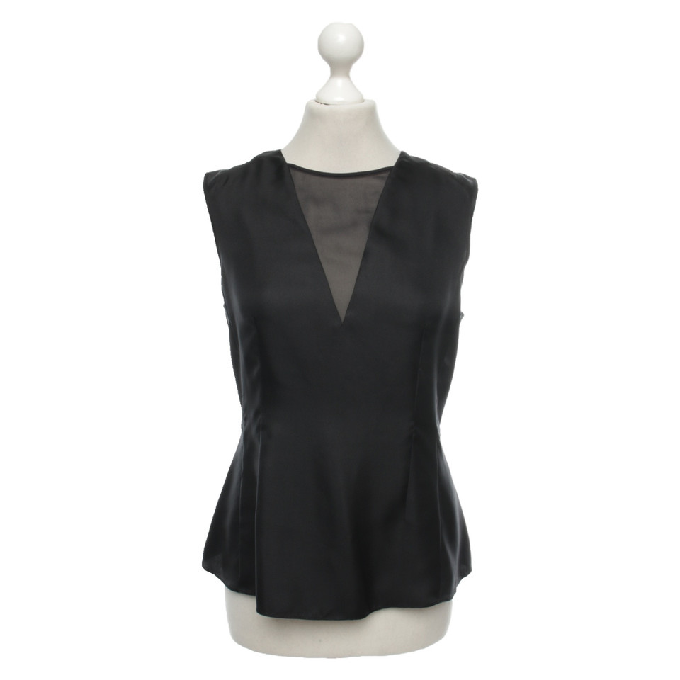 Rebecca Taylor Top en Soie en Noir