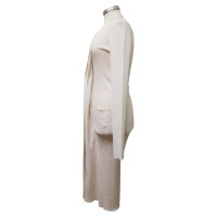 Jean Paul Gaultier Vestito in Seta in Bianco