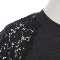 Lanvin top with lace details