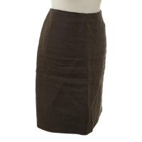 Prada Linen skirt in Brown