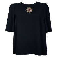 Dolce & Gabbana Vest Viscose in Black