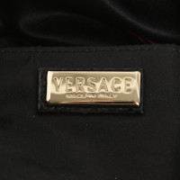 Versace Handtas Leer in Zwart
