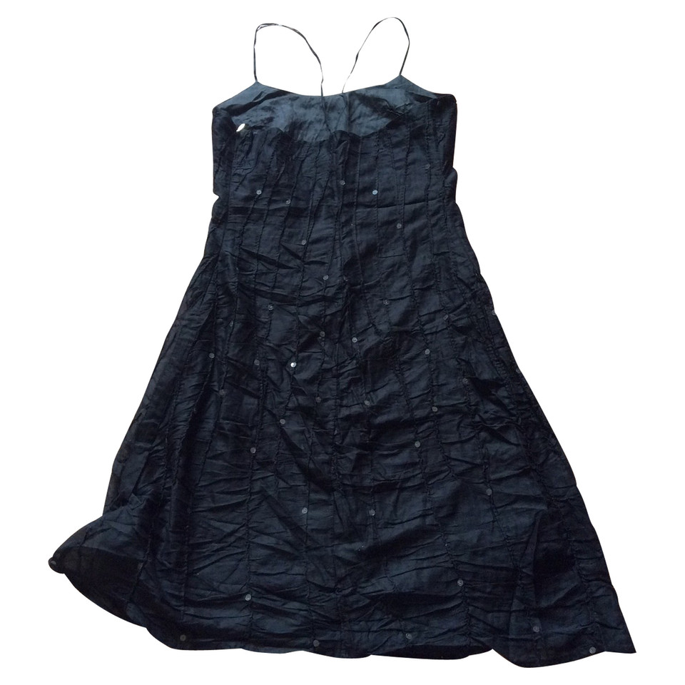 Versus Schwarzes Kleid mit Pailletten
