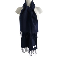 Yves Saint Laurent Schal/Tuch aus Wolle in Blau