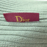 Christian Dior Strickjacke mit Seiden-Detail