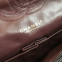 Chanel 2.55 Leer in Zwart
