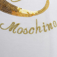 Moschino Love Top in bianco