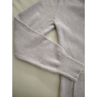 Repeat Cashmere Strick aus Baumwolle in Taupe