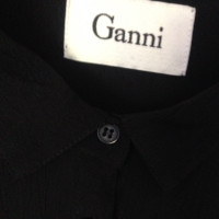 Ganni Black long sleeve dress