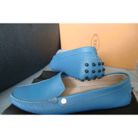 Tod's Moccasins in blue
