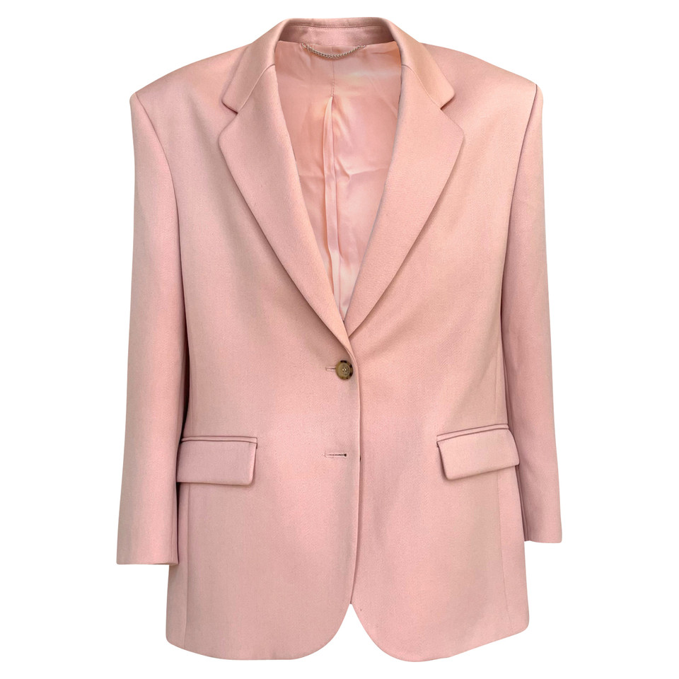 Magda Butrym Top Wool in Pink