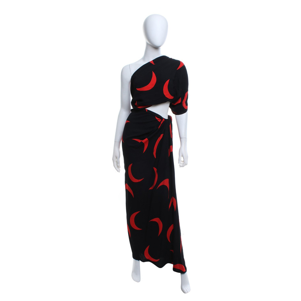 Saint Laurent Dress with crescent pattern
