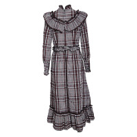 Ganni Dress with checked pattern