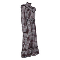 Ganni Dress with checked pattern