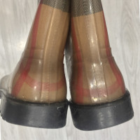 Burberry Wellington boots with nova check pattern