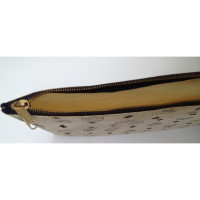 Mcm Clutch Bag Canvas in White