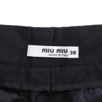 Miu Miu Hose in Schwarz