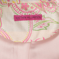 Matthew Williamson Manteau avec motif floral