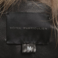 Hôtel Particulier Bikerjacke met bont kraag